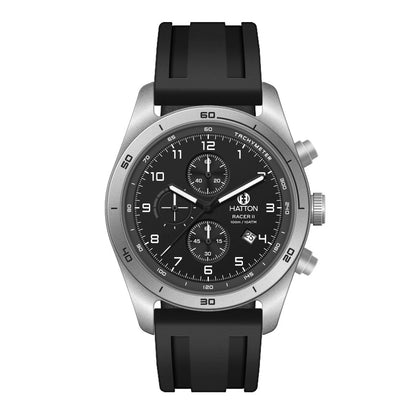 Hatton Racer II 100M 42mm Chronograph - Black/Alloy - Pre-Order