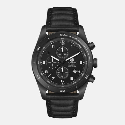 Hatton Racer II 100M 42mm Chronograph - Black/Black - Pre-Order